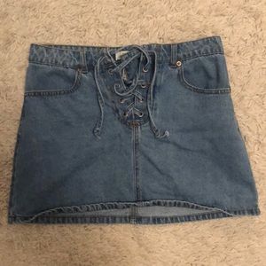 Forever 21 Jean Skirt
